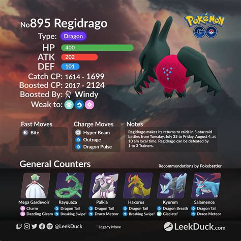 pokémon go raids juli 2023|Regidrago Pokemon Go July 2023 raid guide